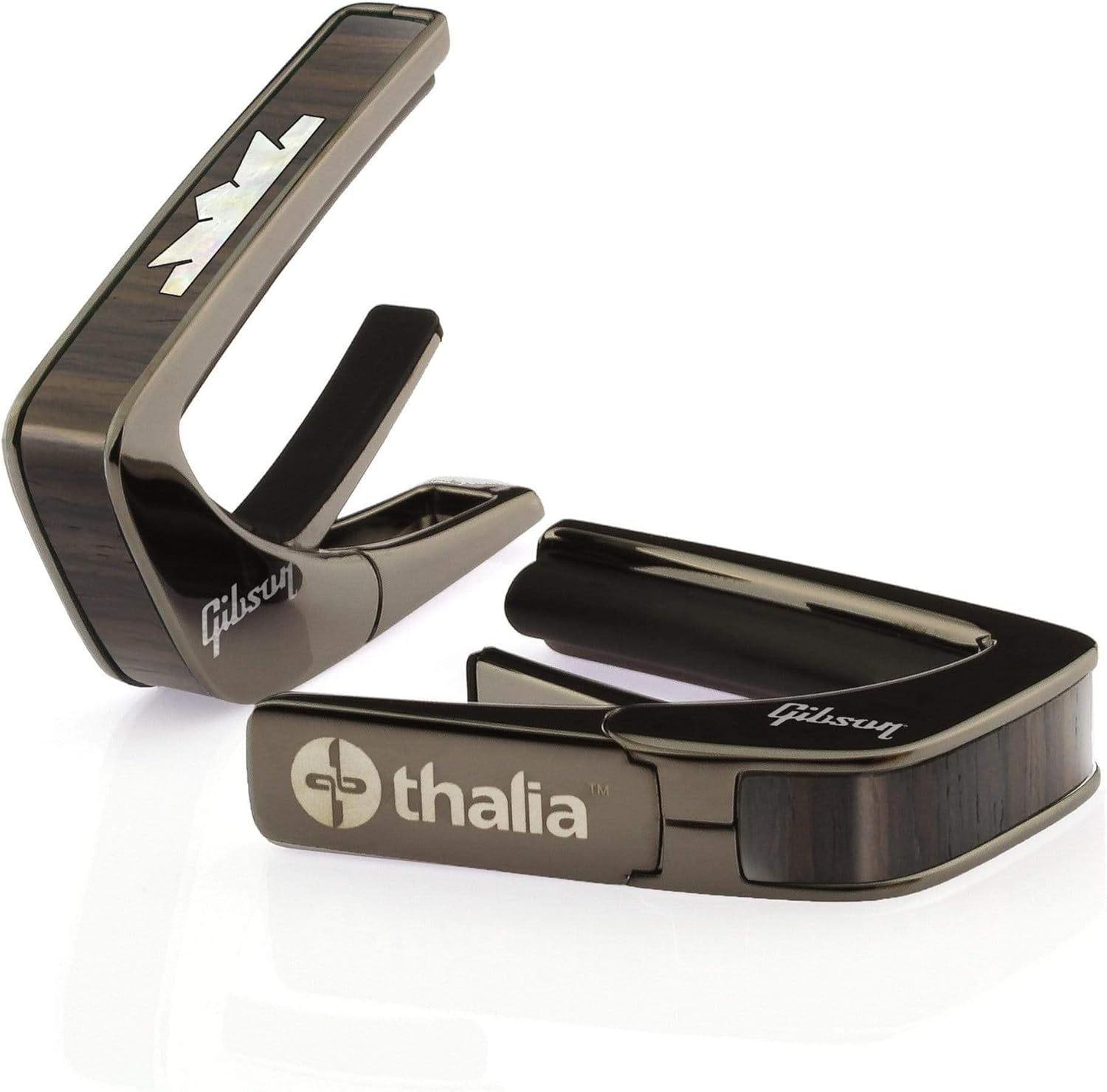 Gibson Black Chrome Finish Capo - Crown