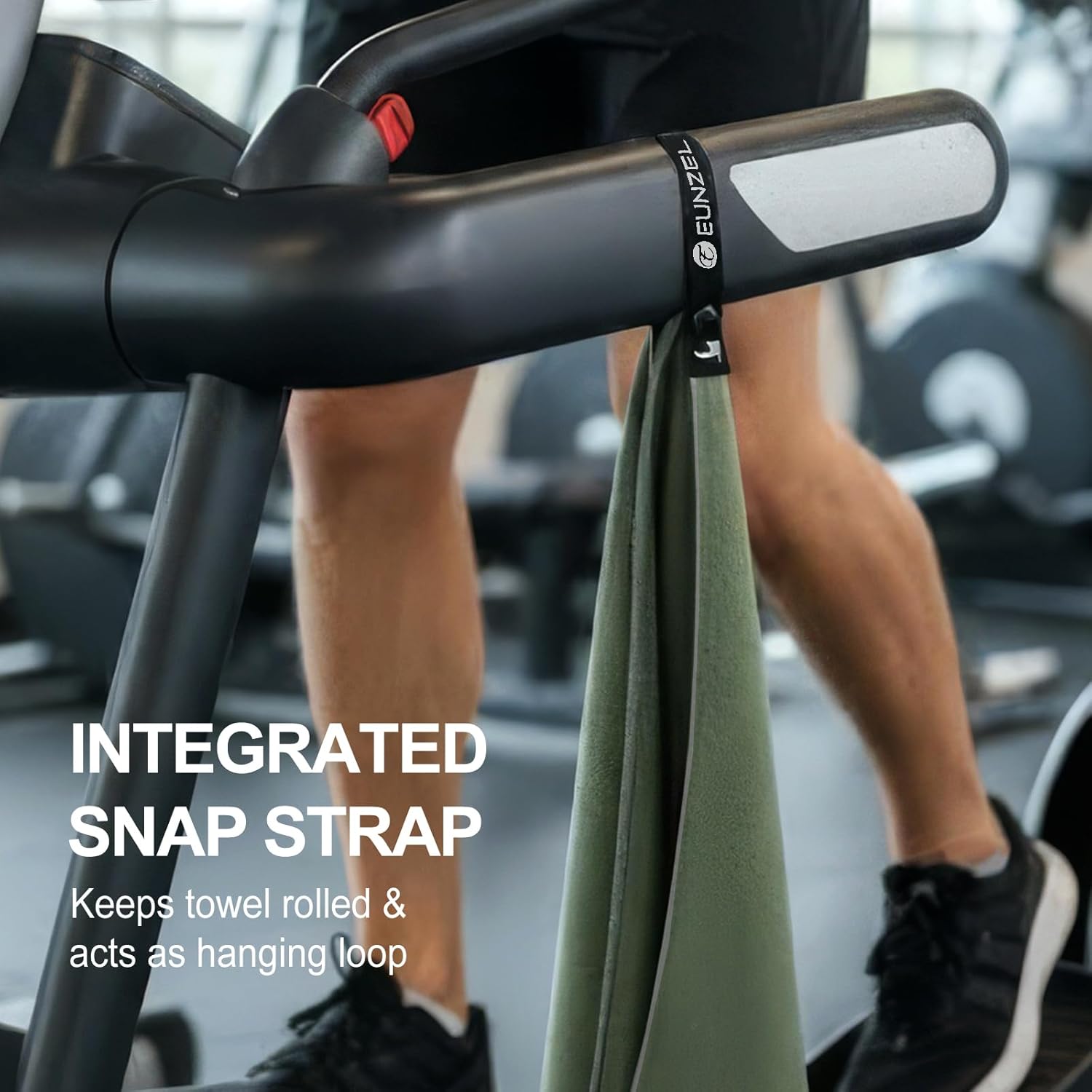 Eunzel Microfiber Workout Towel,Quick Dry Silver Ion Absorbent Sweat Gym Towel for Workout, Camping, Travel, Exercise& Fitness 31.5"x15.7", Set of 5 Colorful - Image 4