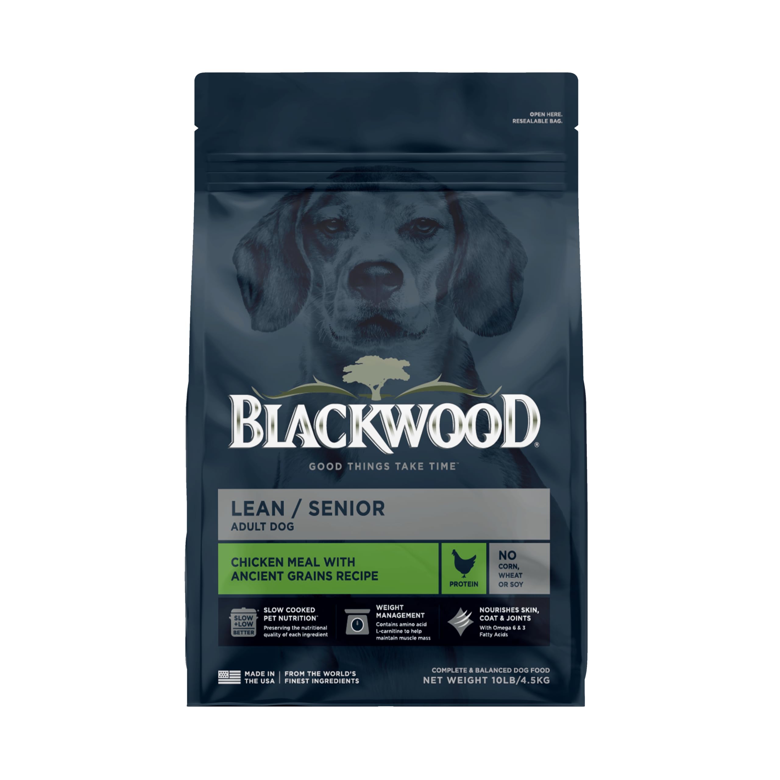 Amazon.com: Blackwood Lean/Senior Dry Dog Food, Chicken Meal