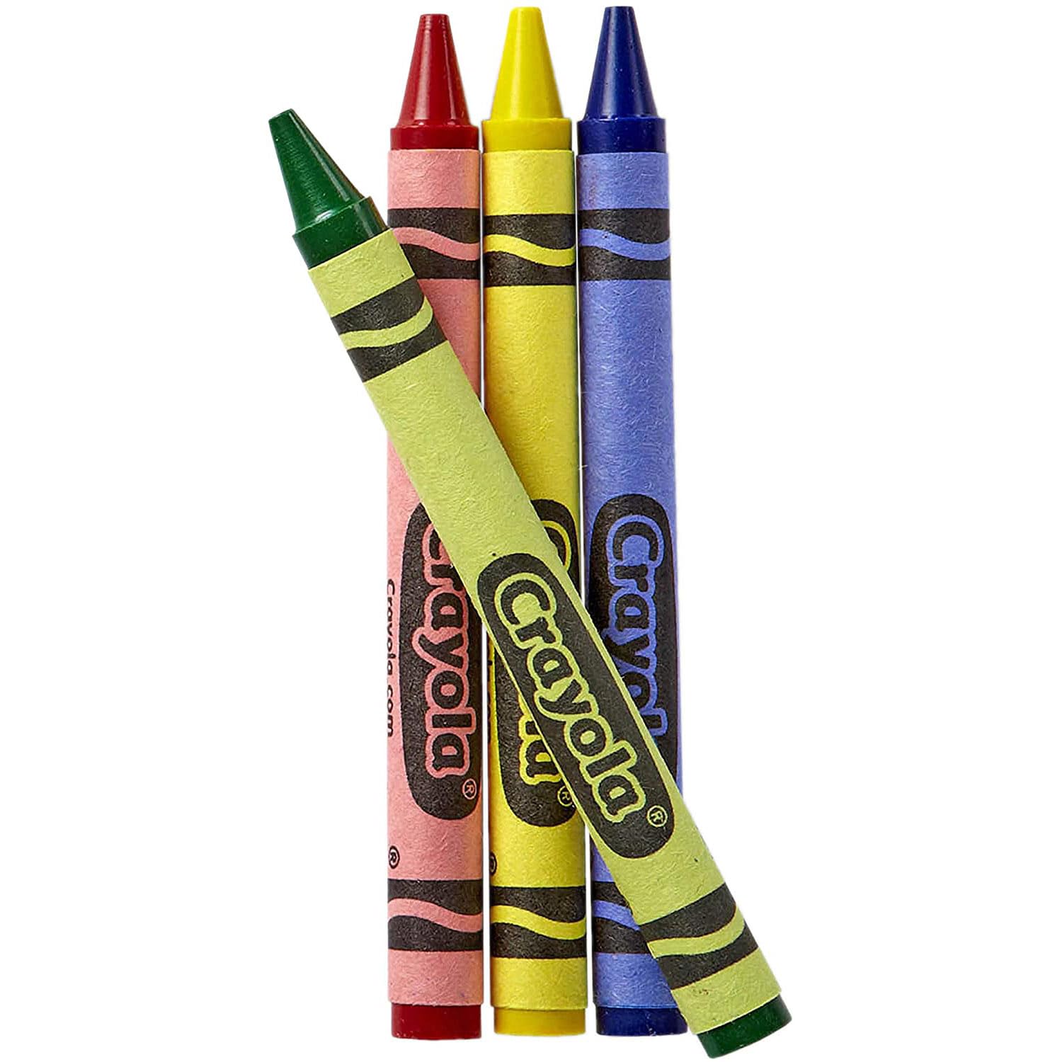 Crayola - Kredki Woskowe dla Dzieci, 64 Kolory + Temperówka, Zestaw Kreatywny do Szkoły i Zabaw, Żywe Kolory, Od 3 Lat, 52-6448