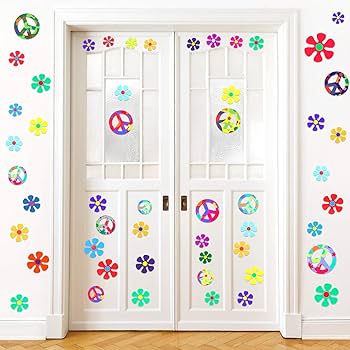 ロールシール メアリーのパーティ レトロステッカー Amazon.co.jp: 75ピース 60年代 ヒッピーテーマ パーティー