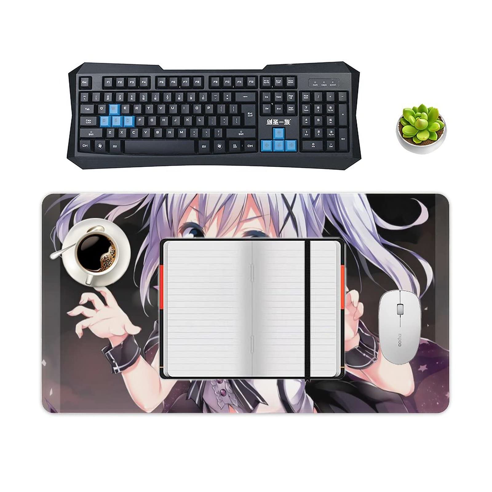 Amazon.co.jp: マウスパッド ゲーミング 大型 ごちうさ チノ 香