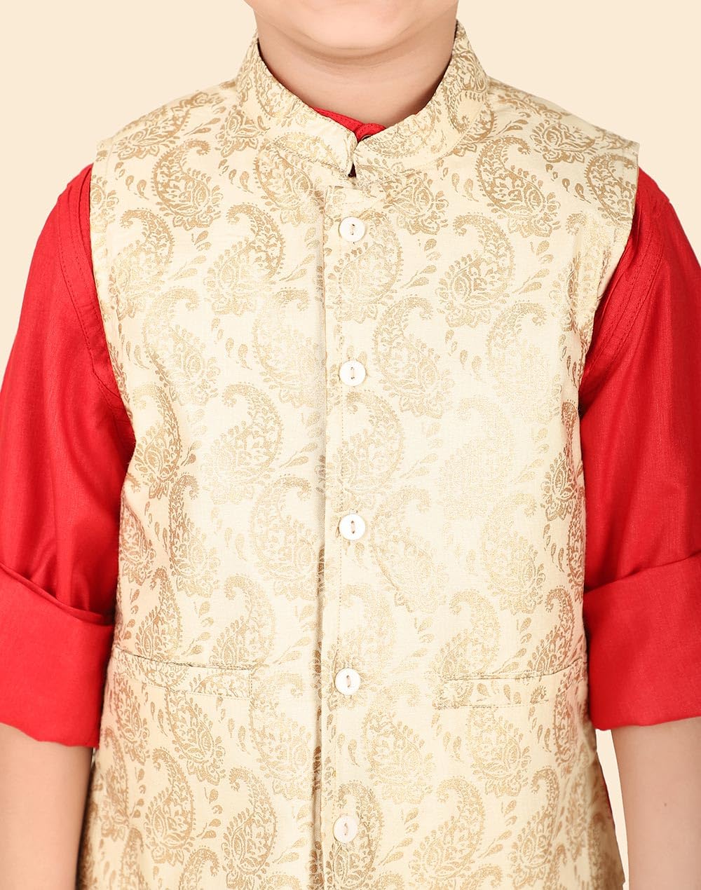 Fabindia Natural Viscose Blend Printed Jacket 4
