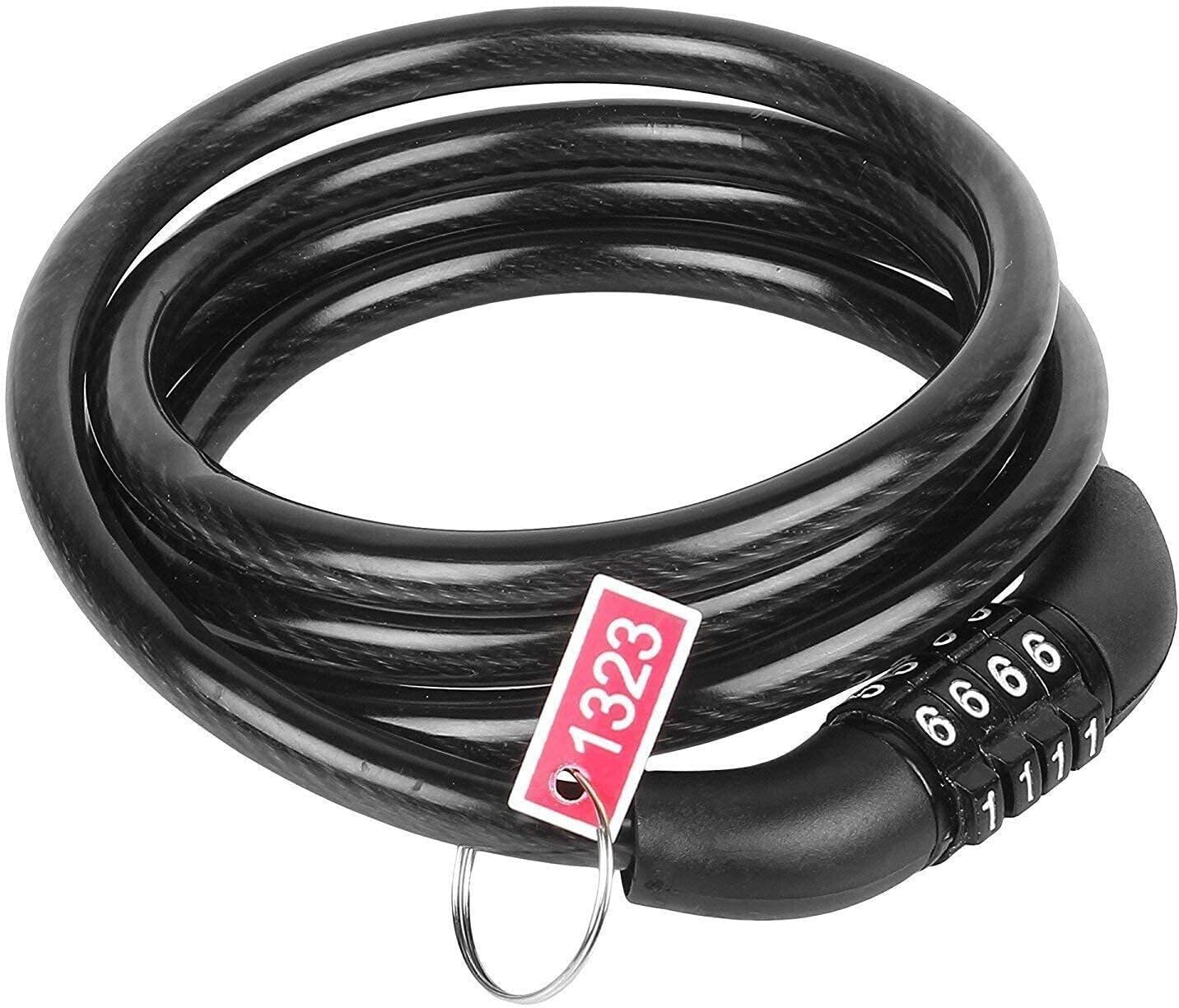 Cycle Locks Anti-Theft Steel Strong Bike Lock Cycle Lock ()-image-43