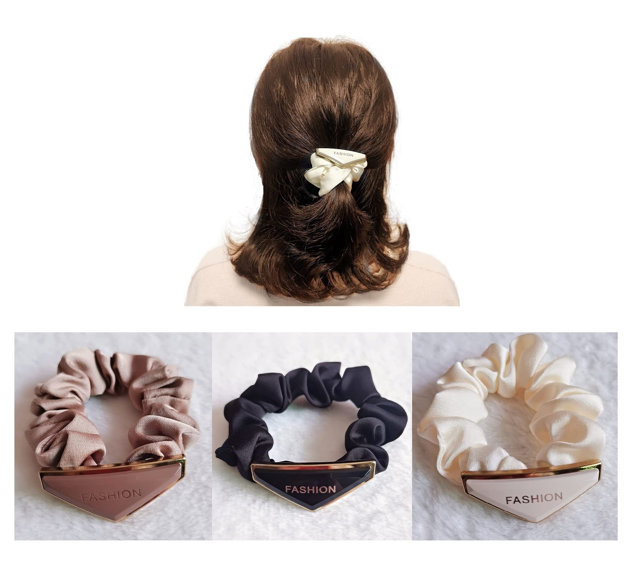 Amazon | ヘアゴム 輪ゴム 髪留め シルク シュシュ おしゃれ