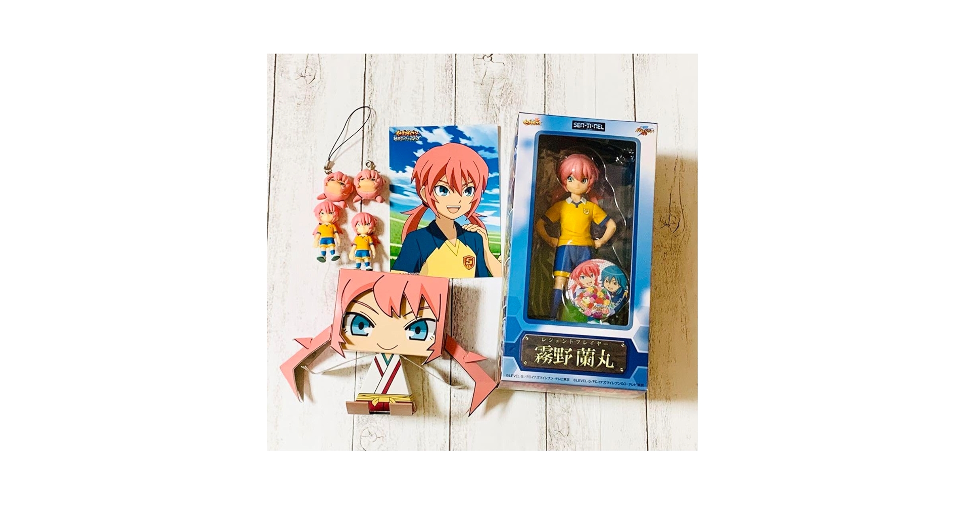 Amazon.co.jp: イナズマイレブンGO霧野蘭丸 フィギュア