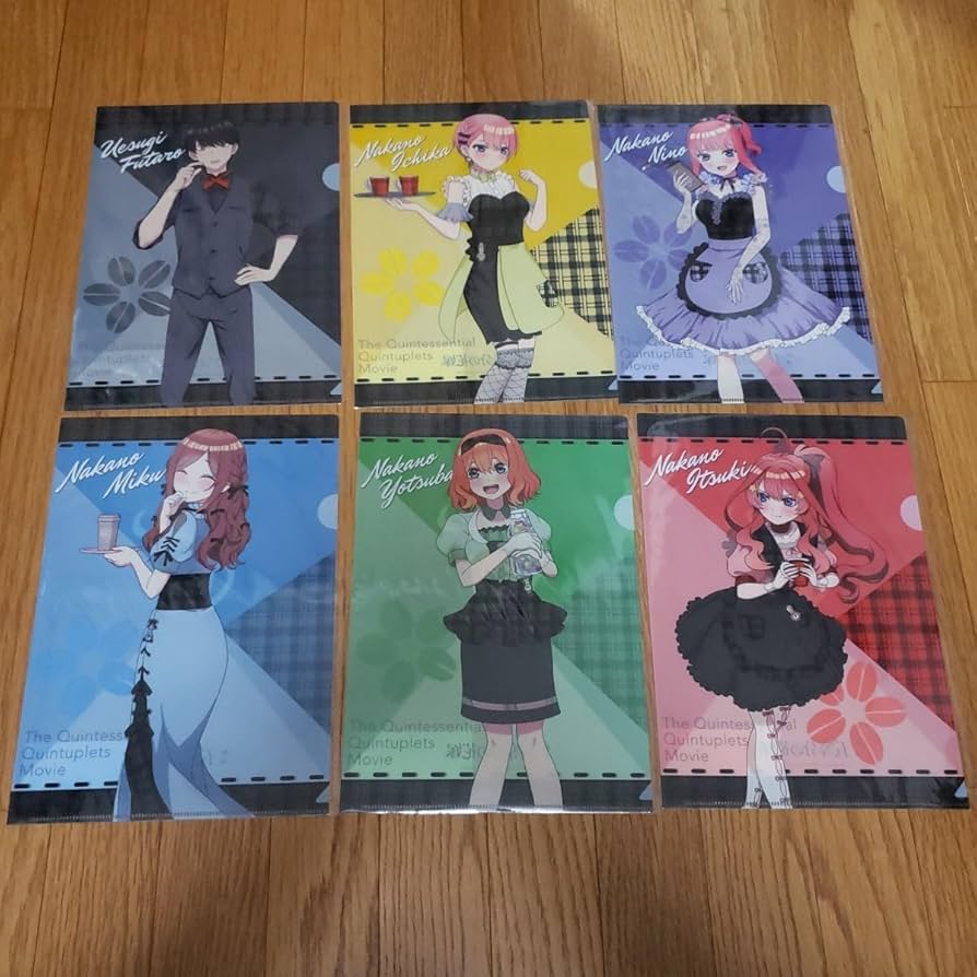 クリアファイル 五等分の花嫁 クリアファイル 週刊少年マガジン X'mas