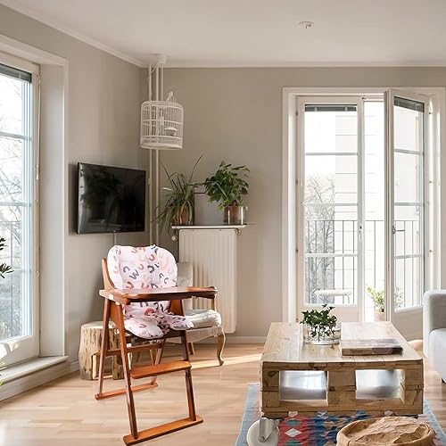 Miniatura 2 de Cojín para silla alta, funda para silla alta, cojín de asiento, ligero y transpirable, suave y cómodo, bonito patrón, adecuado para la mayoría de