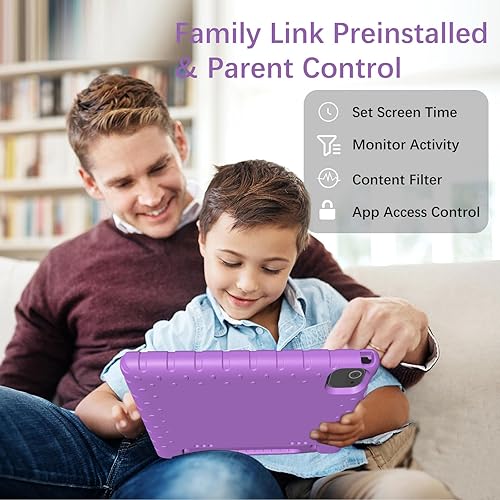 Miniatura 6 de Tableta para niños de 10 pulgadas, Android 13, 4 GB de RAM+64 GB ROM 8000 mAh, tableta para niños y adolescentes, WiFi 2.4G y 5G, cámara dual,