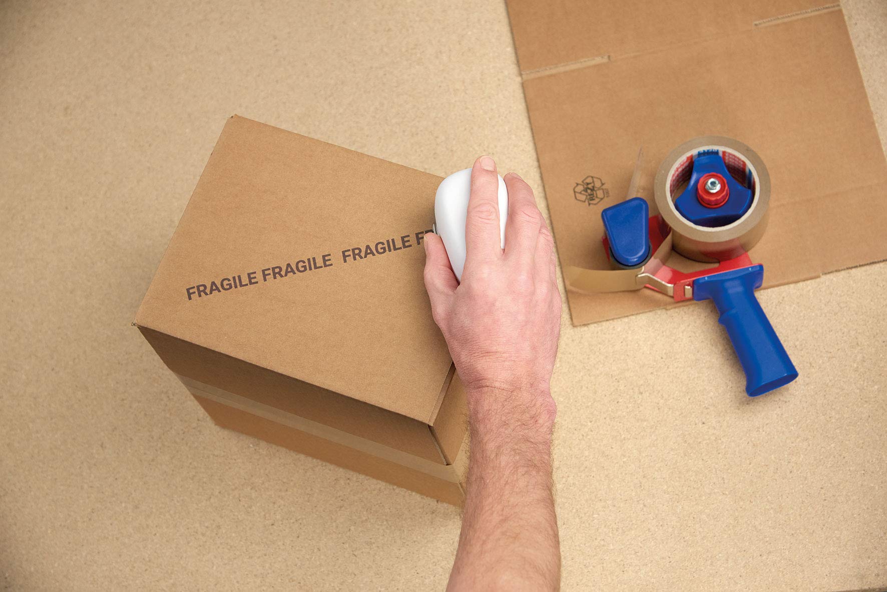 COLOP e-Mark weiß. Mobiler Hand-Drucker und Beschriftungsgerät für Profis. Mehrfarbige Abdrucke, mit kostenloser App. Datums-, Uhrzeit- und Nummerierungsgenerator.