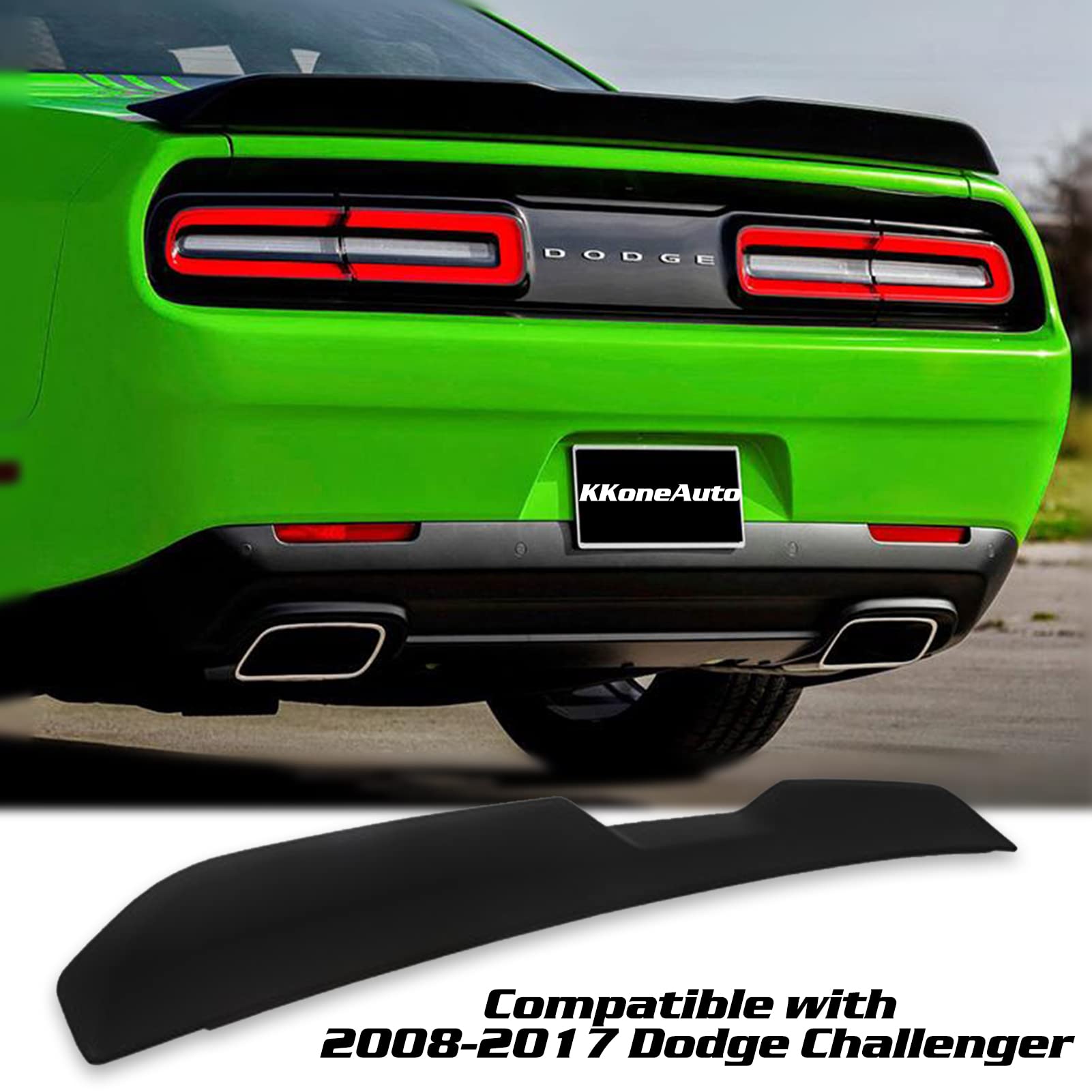 Buy Rear Spoiler Wing Compatible with Dodge Challenger 20082017 Demon