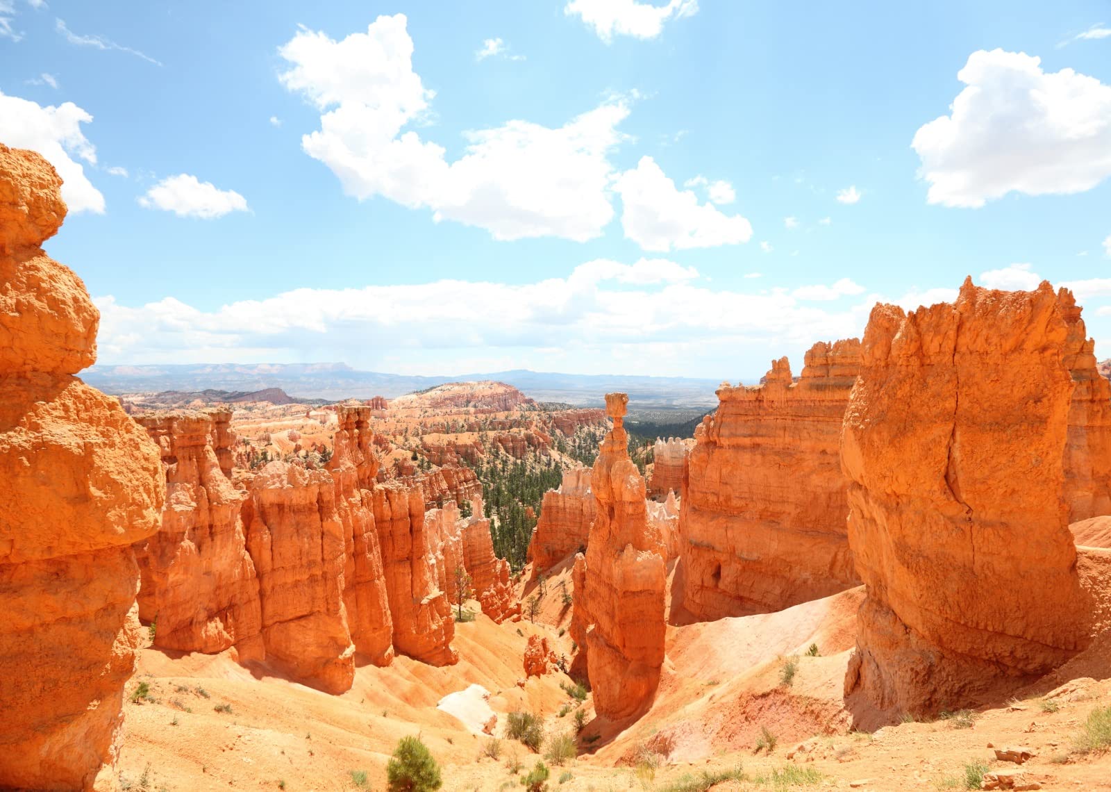 15x10ft Parque Nacional Bryce Canyon Paisaje Telón de Fondo Fotografía del Desierto de Las Montañas Rocosas Fondo Cielo Azul Nube Naturaleza Paisaje Senderismo Retrato al Aire Libre