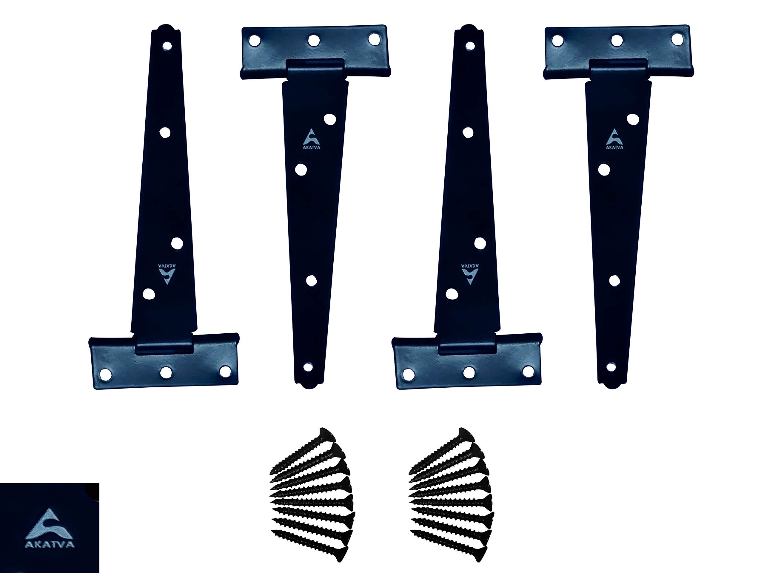 Buy Akatva T Hinge Set 4Piece Heavy Duty Gate Hinges for Wooden and