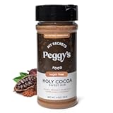 My Secrets Peggy&apos;s Food Holy Cocoa Powder - Premium 100&percnt; Natural Unsweetened Pure Cacao for Coffee&comma; Smoothies & Desserts - Rich Dark Chocolate Flavor&comma; Vegan&comma; Keto&comma; No Additives - 4 Oz