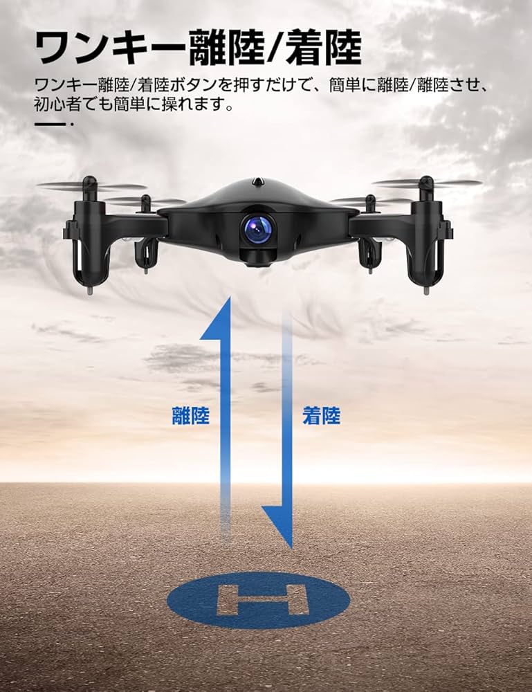 Amazon.co.jp: DBPOWER ドローン 100g未満 カメラ付き 1080P