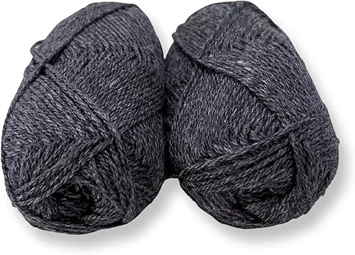 Miniatura 2 de Marvel DK - Hilo de peso  Juego de 2 madejas de 1.76 oz  80% lana merino, 20% mezcla de hilo de seda Tussah  240 yardas en total  Tejido, ganchillo