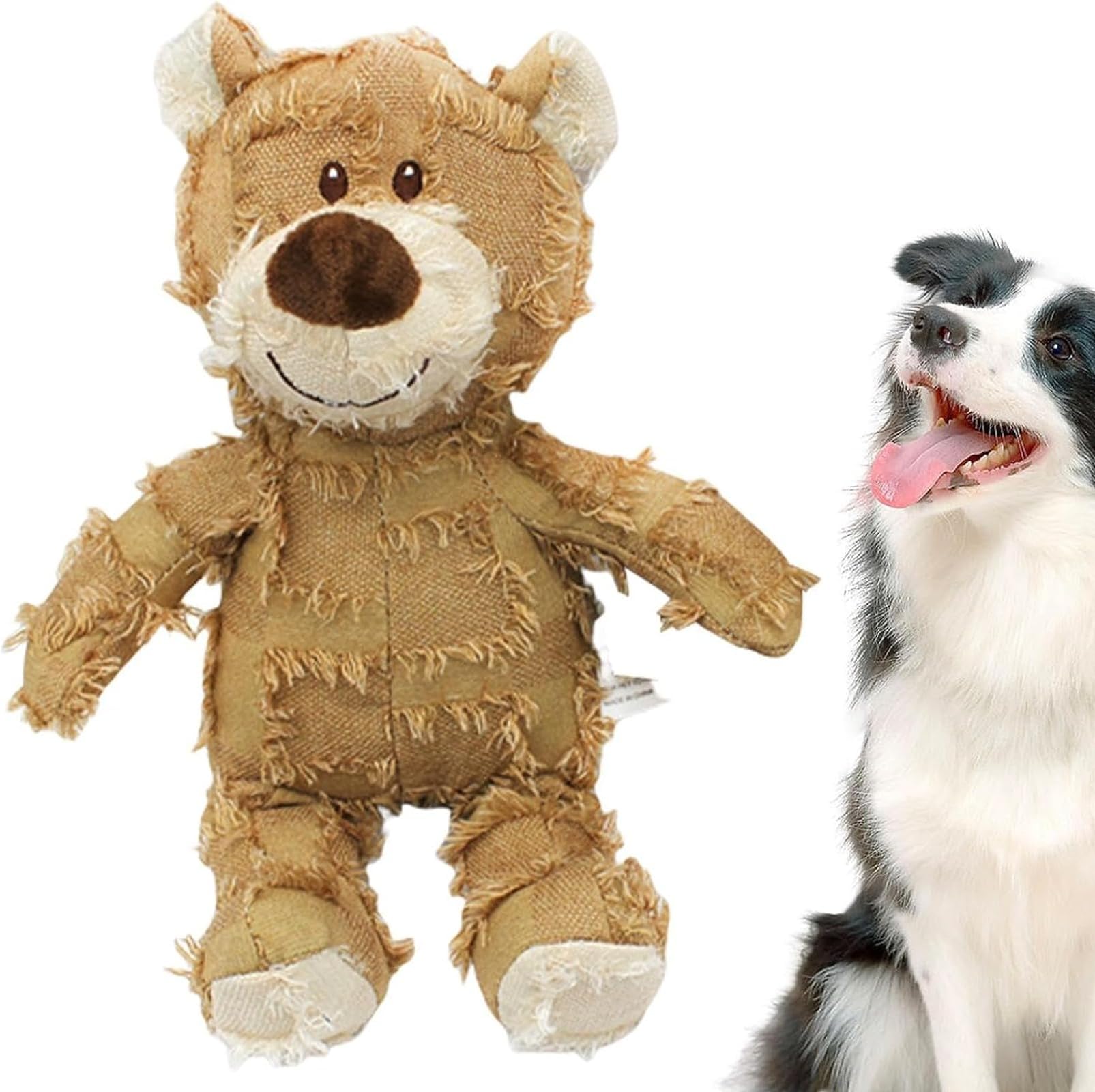 DEYROS Indestructible Robust Bear, Dog Toys for Aggressive Chewers, Dog