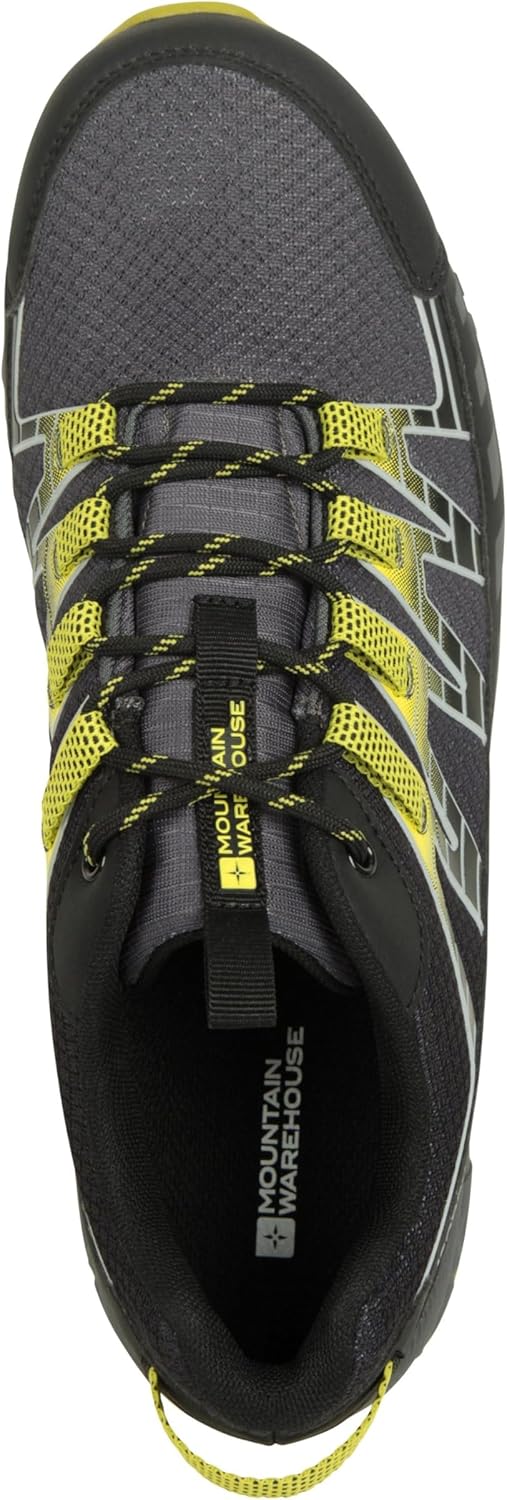 Mountain Warehouse Enhance Mens Waterproof Trail Running Shoes - Breathable, Soft, Comfortable & Durable Sneakers - for Spring Summer, Walking & Outdoors 6 713qnXm0TQL. AC SL1500