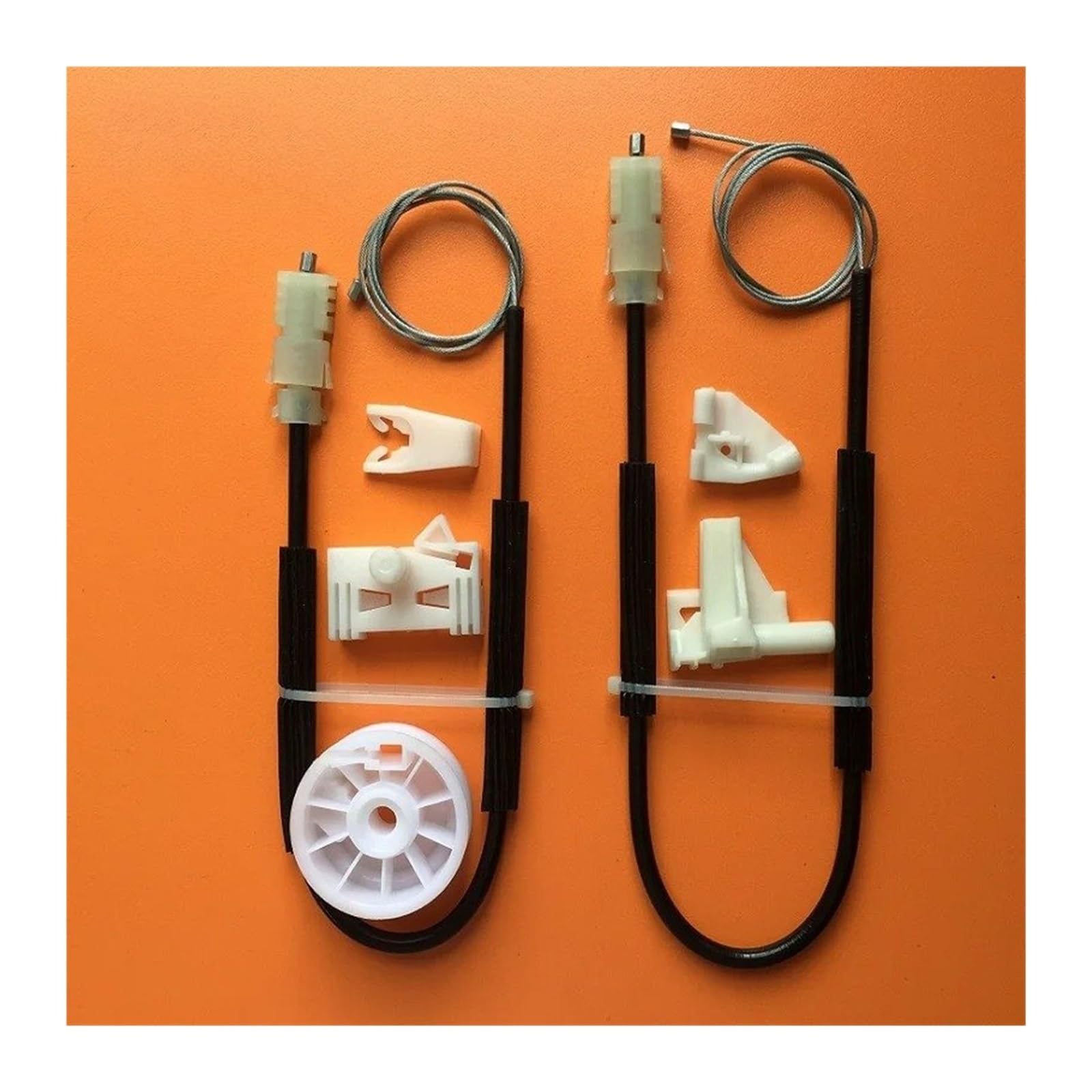 MAMEFVBB Window Regulator Slider Clips for Clio 2 BB CB SB 1998-2012 2/3-Door HB Van Window Regulator Repair Kit Left