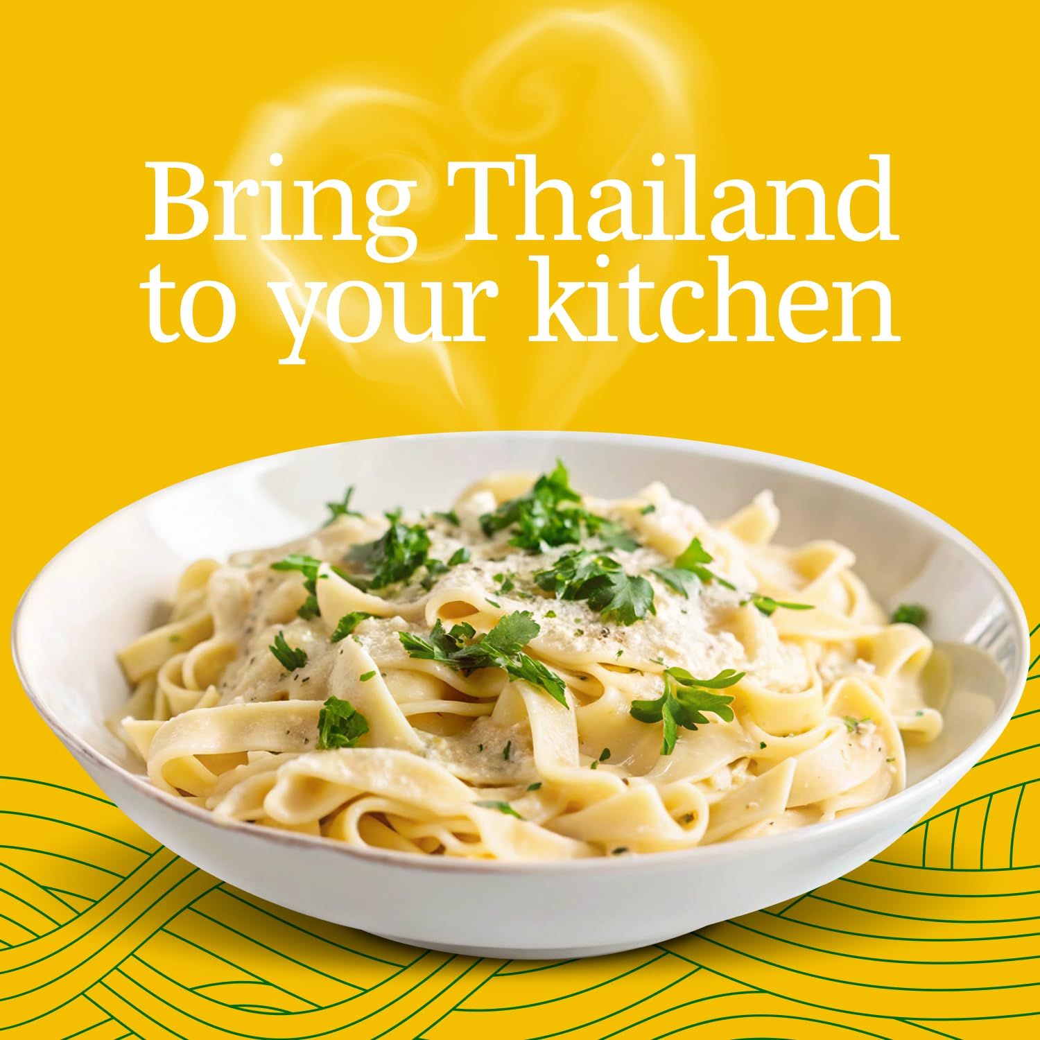 A Taste of Thai Fettuccine Rice Noodles (Straight Cut)| Restaurant-Quality Thai Flavor in Minutes | Vegan, Gluten-Free,Wheat Free, Non-GMO| Perfect for Stir-Fries, Soup & Asian Dishes 16 oz, Pack of 1 thumbnail 7