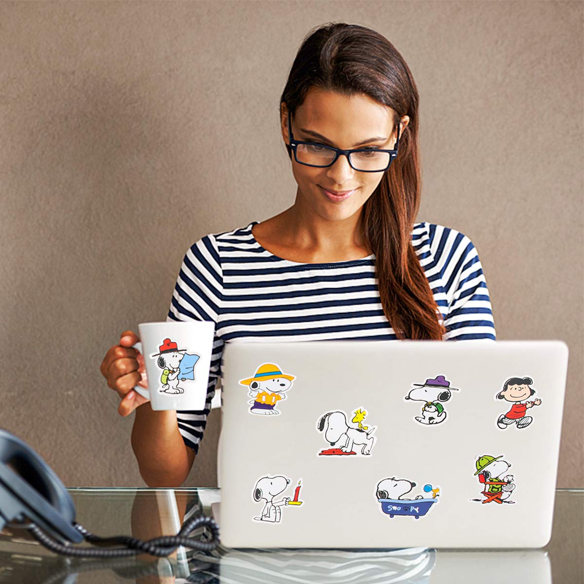 100 Adesivi A Tema Circo Per Bambini: Vinile Impermeabile Per Laptop, Valigie E Bottiglie