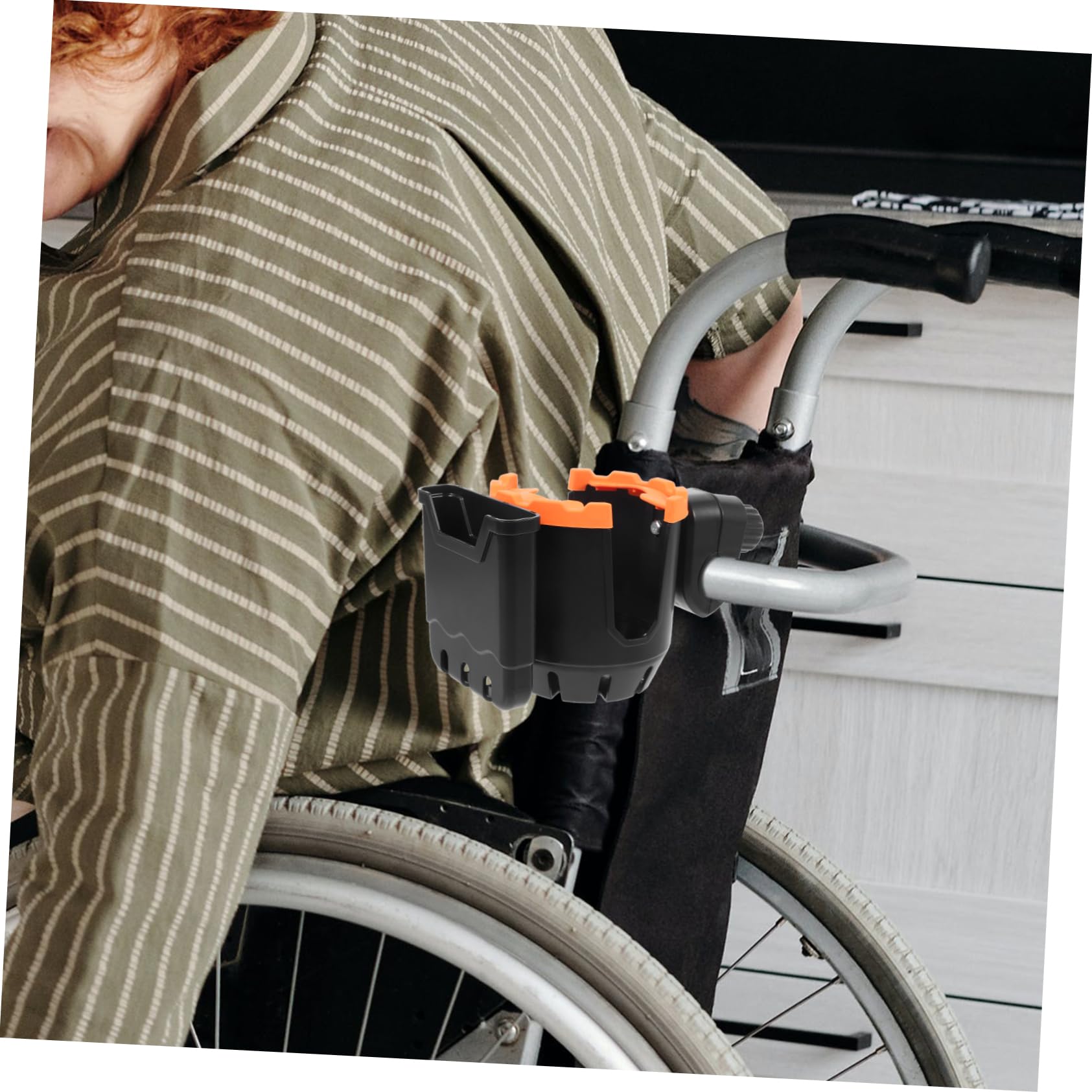 Healeved 5 Pièces Porte-gobelet Walker Porte-gobelet et Porte-Bouteille Porte-gobelets pour Tasses à Fixation Porte-gobelet Tasse de vélo Guidon Porte-gobelet vélo Caoutchouc