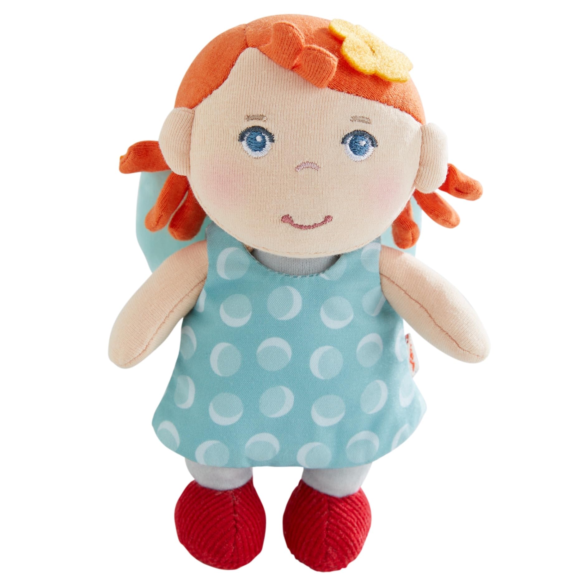 HABA Guardian Angel Emi Soft Fabric Doll 15cm For Babies & Toddlers | Gentle Comfort For Baby Support, Baby Travel Moments & Strollers For Toddlers Up To 4 Years