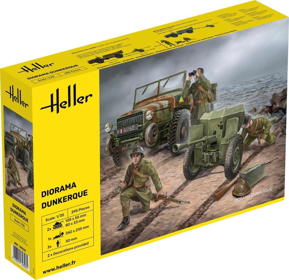 Heller HEL30326 Model kit, Unpainted, 1:35 - Image 2