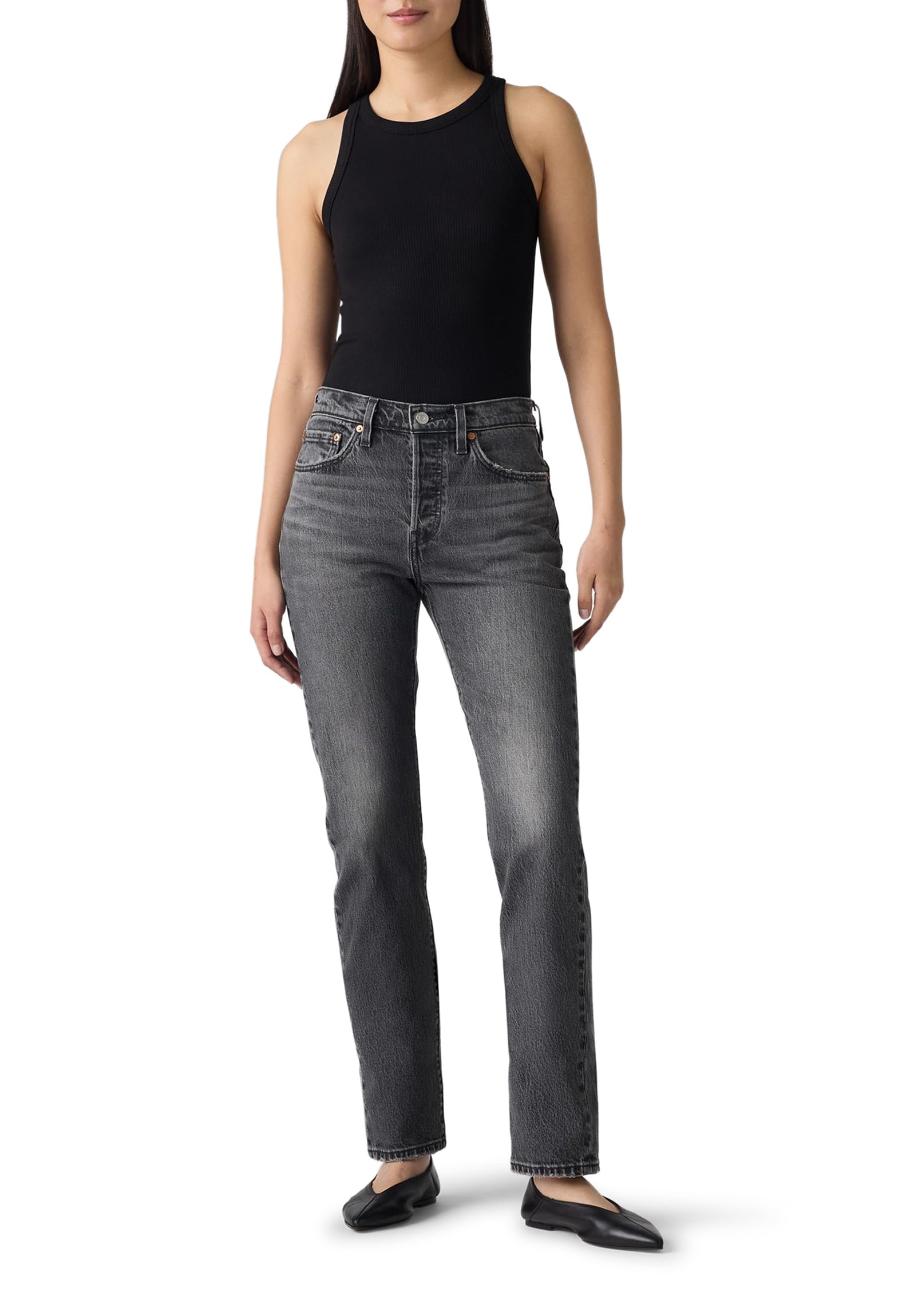 Levi's Women's 501 Original Jeans Pretty Pleasing Black 29 32