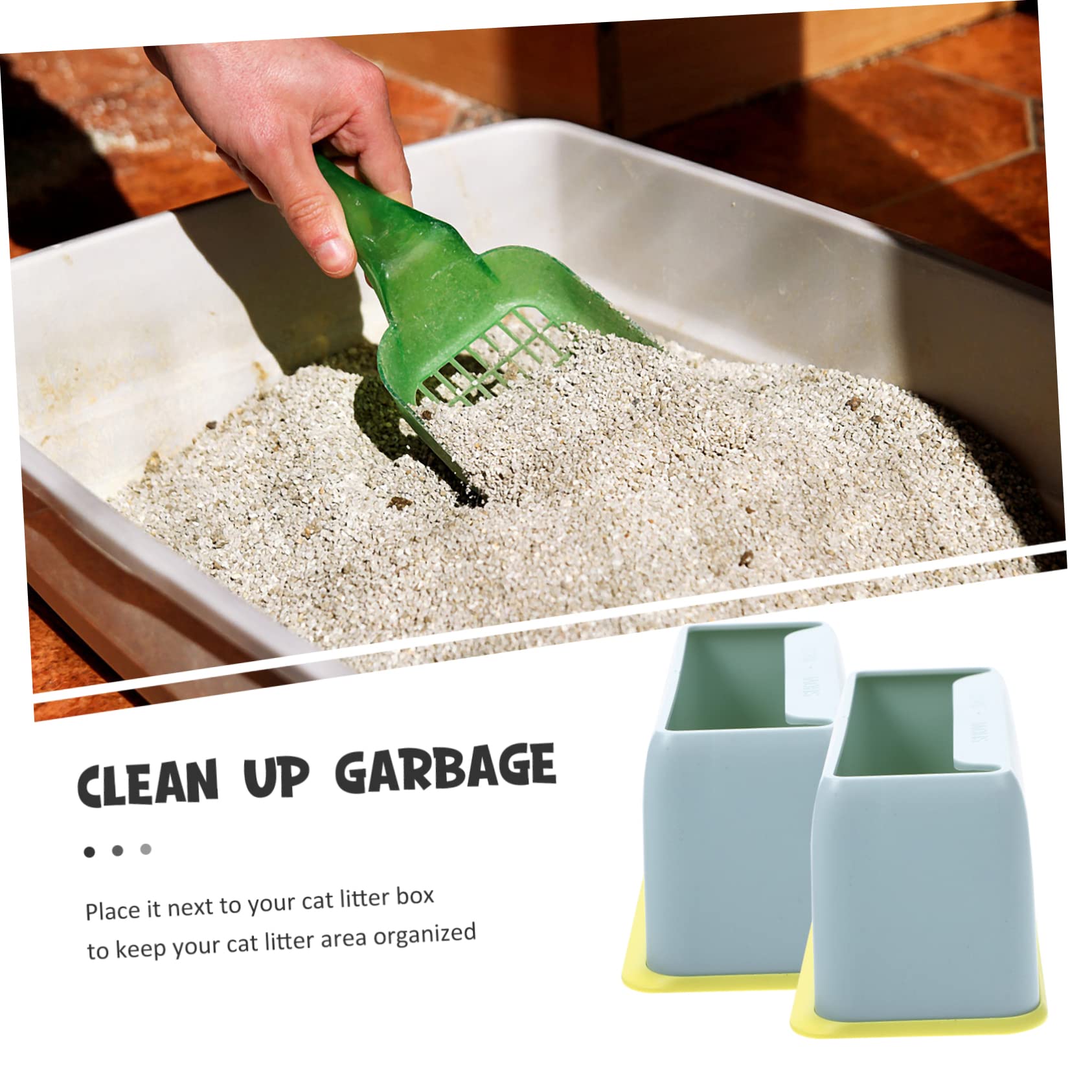 BESPORTBLE Litter Scoop Storage Stand Pet Litter Scoop Holders for Tidy Floor Maintenance