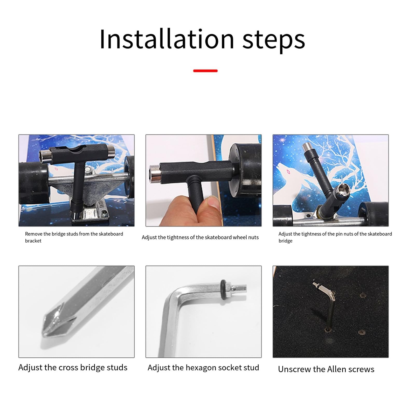 Completa skateboard Truck professionale Finger Skateboard Truck accessorio per ciclismo liscio alte leghe
