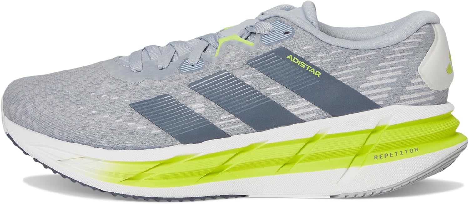 adidas Mens Adistar 4 Running Sneakers Shoes - Black - Image 4