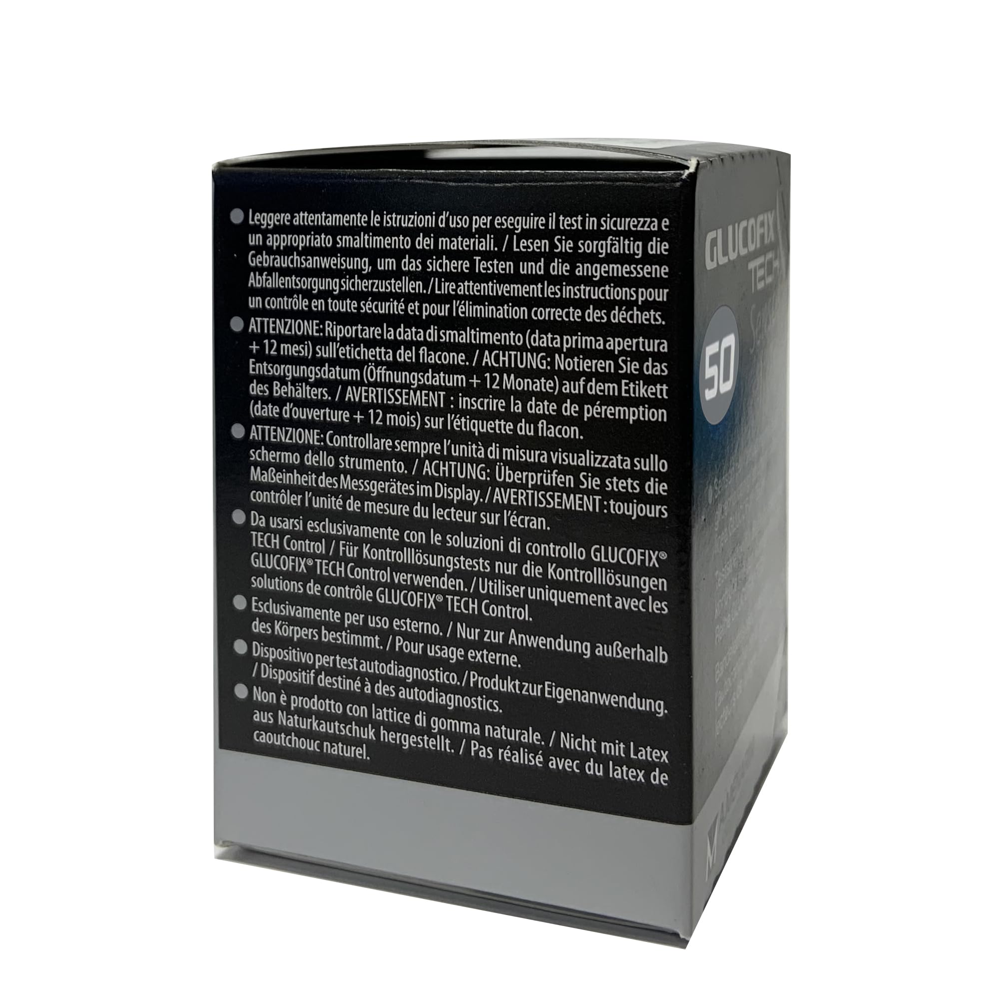 GLUCOFIX TECH SENSOR 50PZ