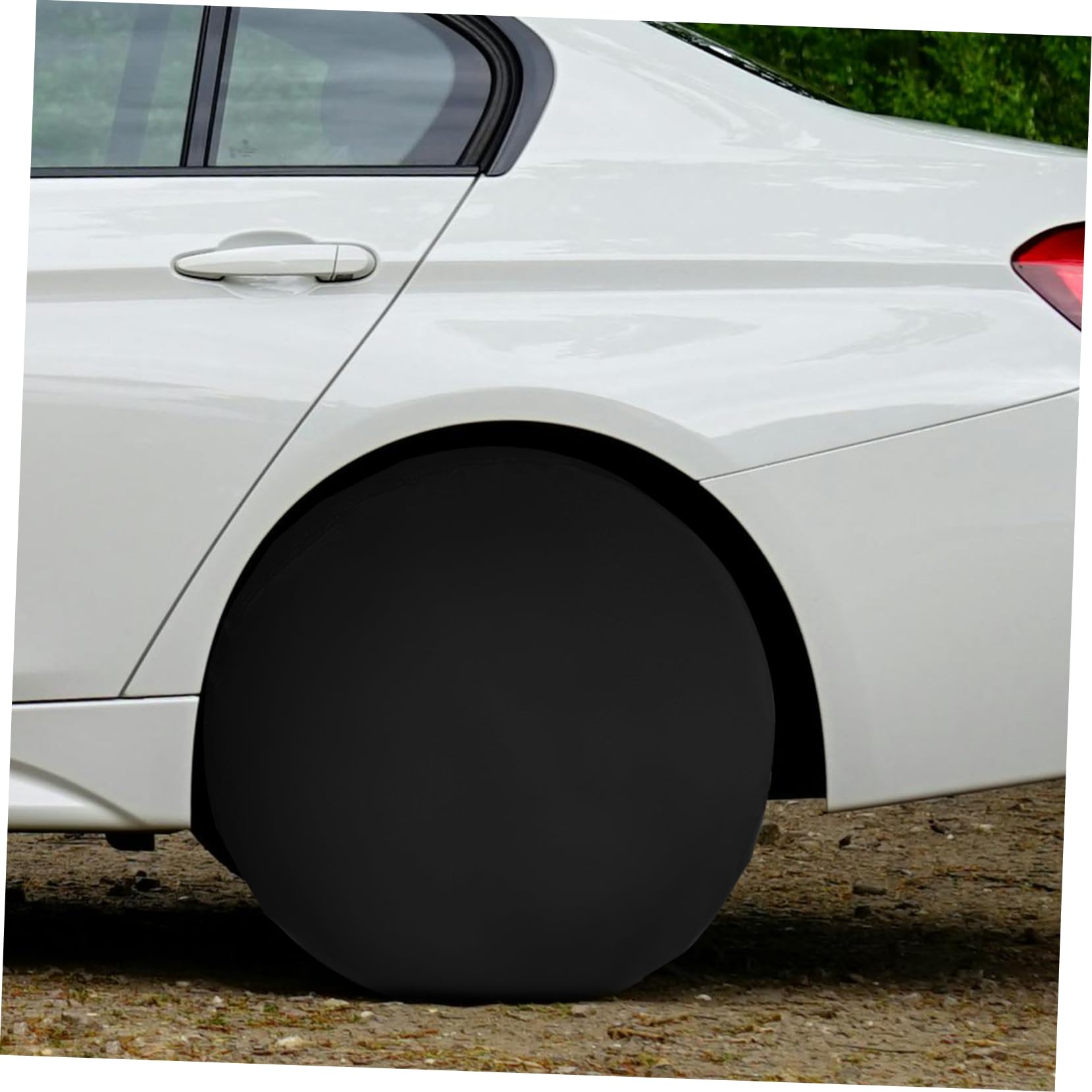 Ciieeo 4pezzi Copriruota per Pneumatici di Rimorchi Copriruota per Camper in Oxford Protezione da Elementi Esterni Adatto per Auto Suv Camion e Ruote di Scorta