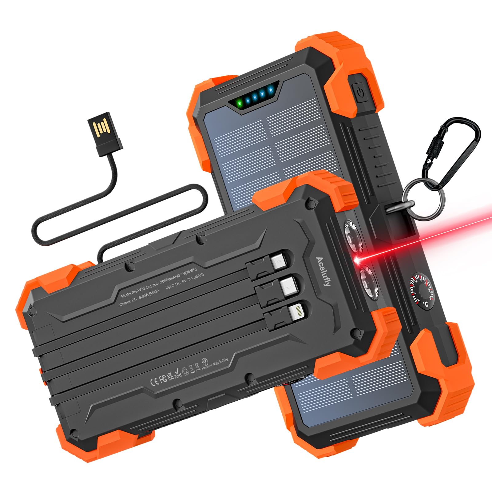 Bateria Portatil Solar Cargador Solar Riapow Riapow Solar Power