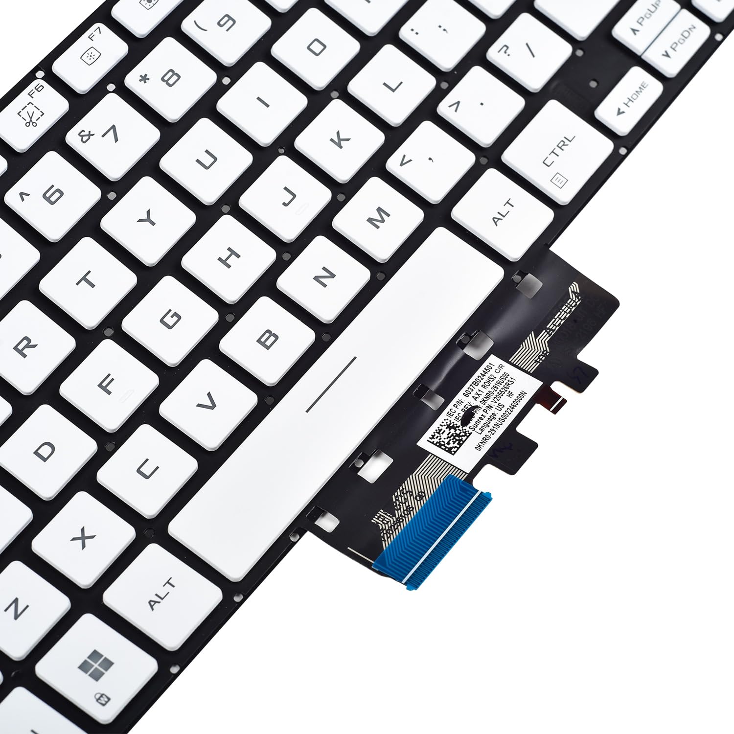 US Version Backlit Keyboard For ASUS ROG Zephyrus G14 GA402R – Replacement Part, Compatible With GA402RJ/RK/RU/X Models