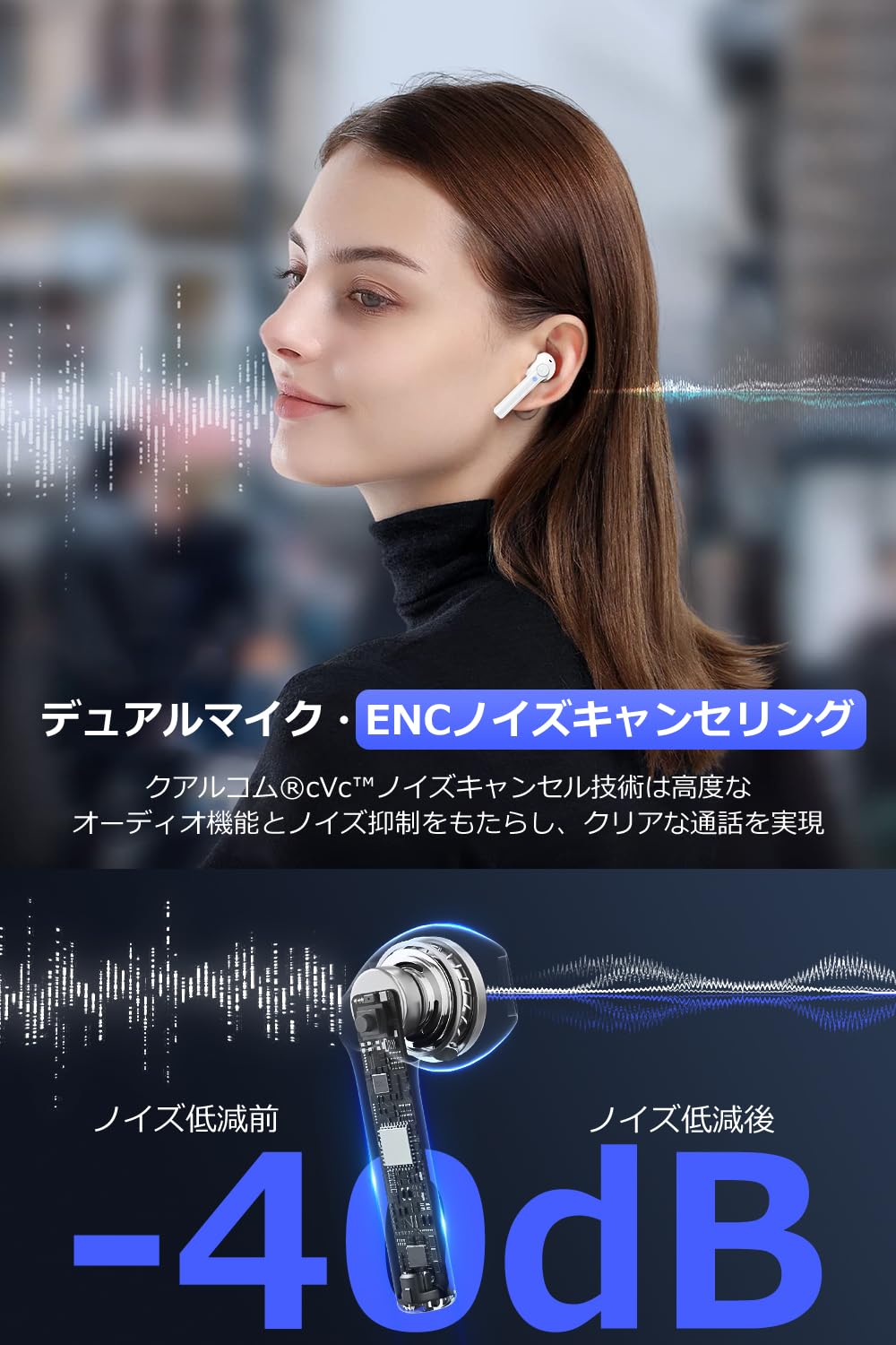 Amazon.co.jp: ワイヤレスイヤホン Bluetooth 2024最新 長時間再生 Amazon.co.jp: ワイヤレスイヤホン Bluetooth 2024最新 長時間再生