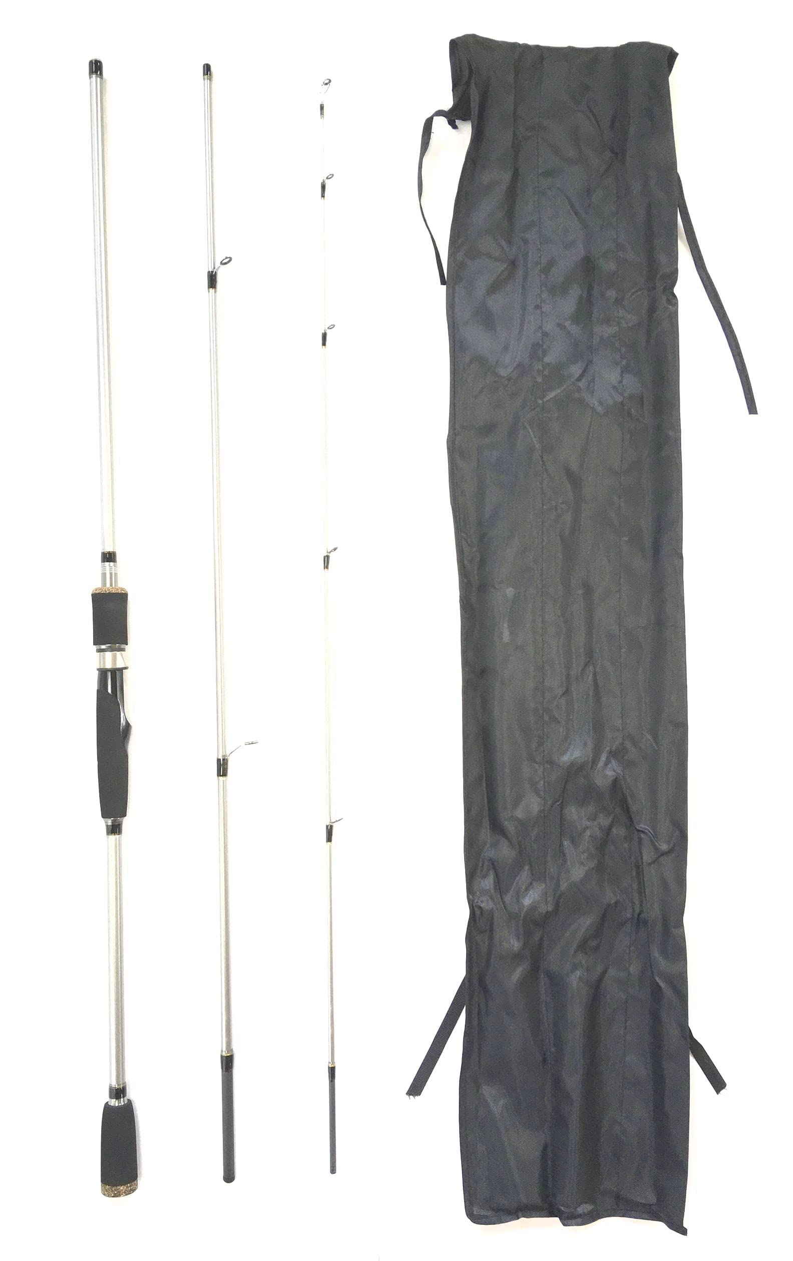 Amazon | EVA 8ft (2.4m) スピニングロッド 3ピース (ML