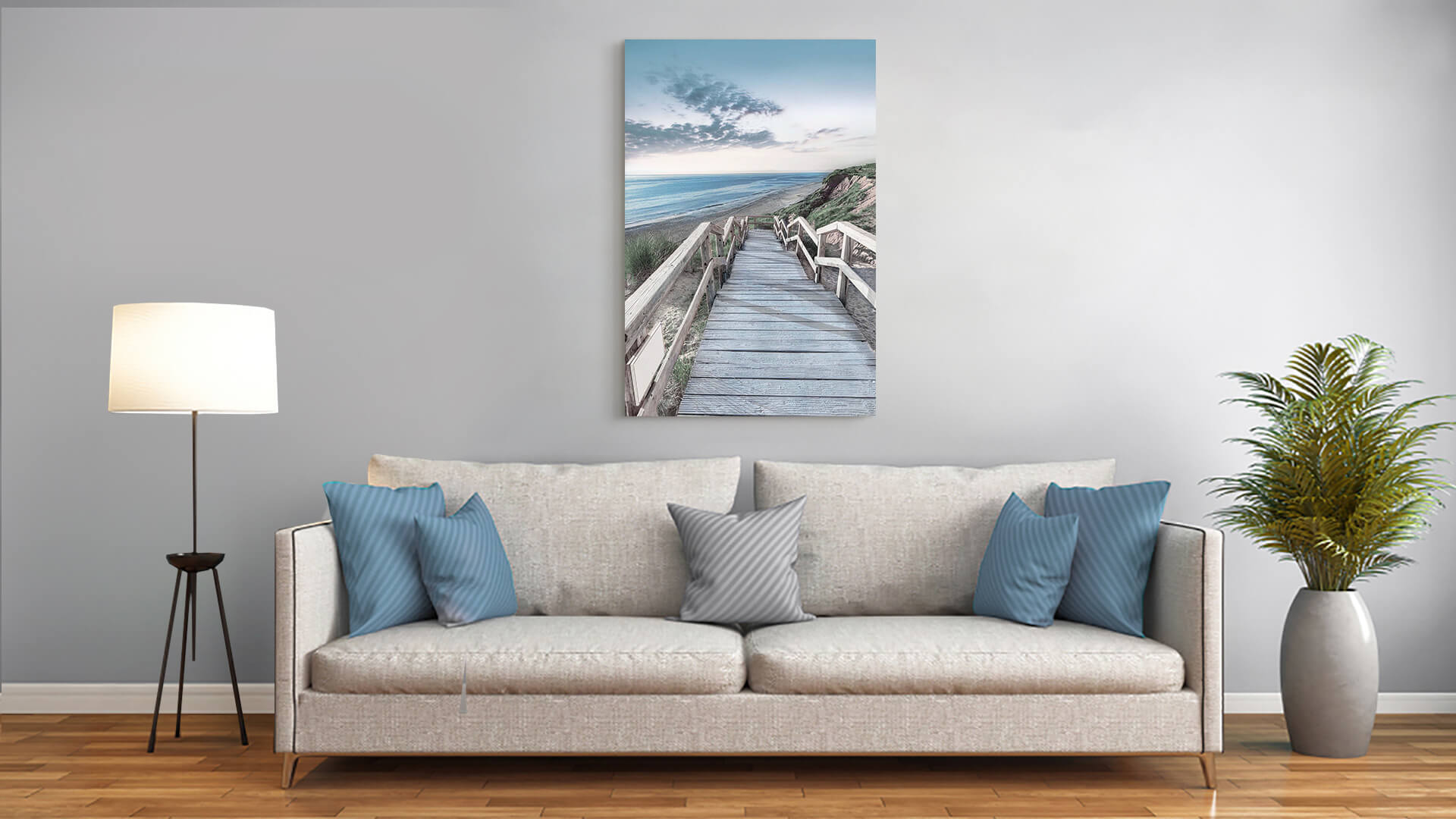 砂浜の絵 (アメリカで購入) 雑貨 インテリア 絵 WOODEN ART PICTURE ウッデン アート