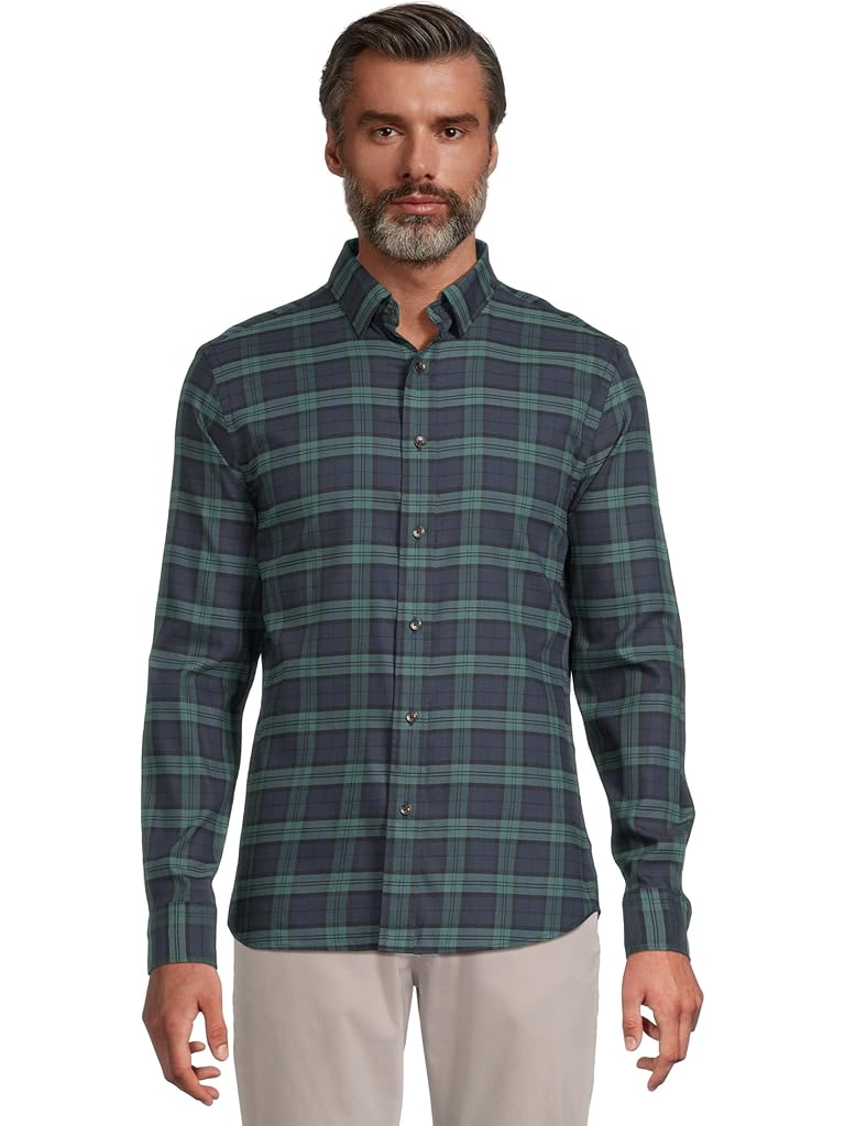 Navy Faherty Movement Shirt
