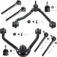 Vista 1608 de Detroit Axle - Kit de suspensión frontal de 8 piezas para Dodge Journey 2009-2015, 2 brazos de control inferiores, 2 rótulas, 2 varillas