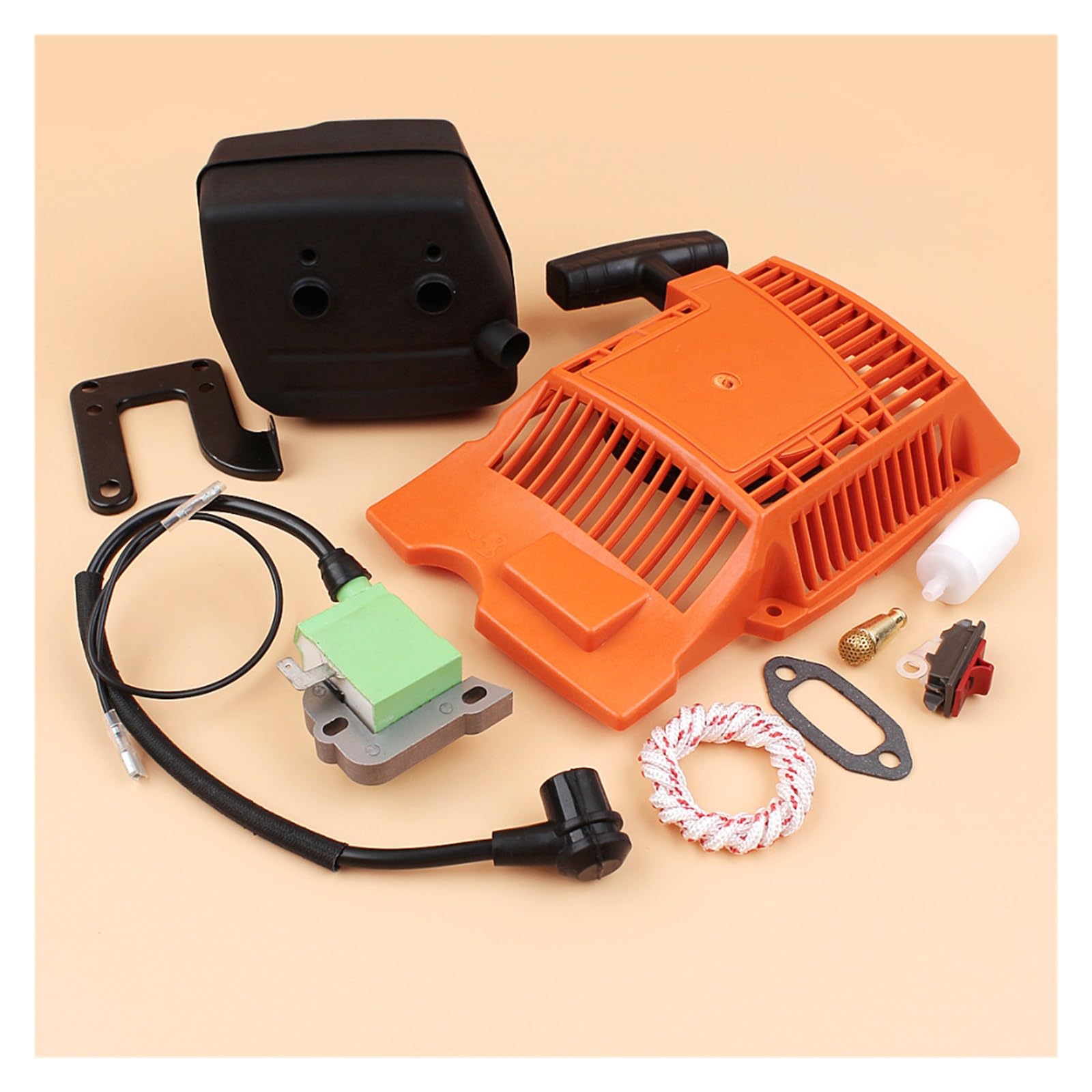 Kit de bobina de encendido de arranque por cuerda apto for H 268 272 272XP repuestos de motosierra 503615571
