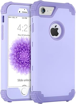 BENTOBEN Funda iPhone 6s Silicona,Funda iPhone 6, 3 en 1 PC H?brido y Silicona Suave Fuerte Delgada Resistente PC Bumper a Prueba de Golpes Funda Protectora Fundas para iPhone 6/6s (4.7'')- P?rpura BENTOBEN Funda iPhone 6s Silicona,Funda iPhone 6, 3 en 1 PC H?brido y Silicona Suave Fuerte Delgada Resistente PC Bumper a Prueba de Golpes Funda Protectora Fundas para iPhone 6/6s (4.7'')- P?rpura