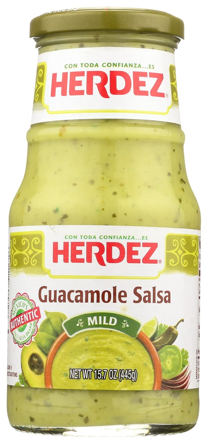 Herdez Guacamole Salsa Mild, 15.7 Ounce (Pack of 12)