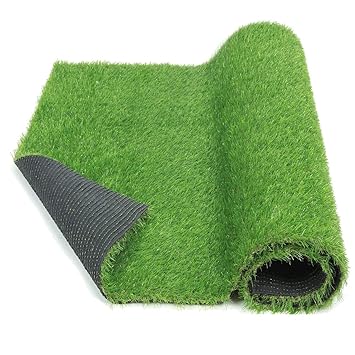 CHETANYA Loomtex 35MM High Density Artificial Grass Mat| Pack of 1| Living Room, Garden Decorations indoor & outdoor Items, Carpet, Runner Floor mat Heaviest Quality with 4 Layers Protection| Size: 4x11 Feet | Color: Natural Green