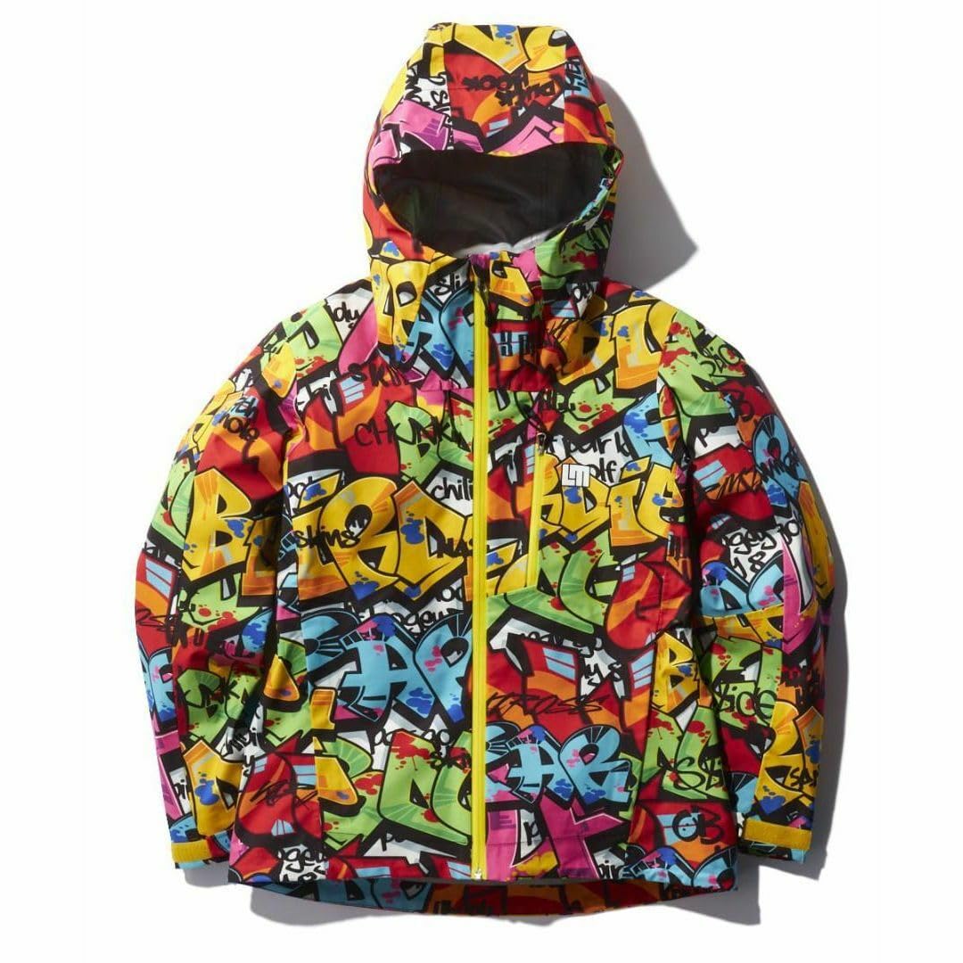 ラウドマウス レインジャケット 防風透湿アウトドアレインパーカー