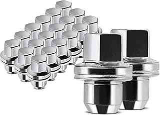 A-Premium M14-1.50 Wheel Lug Nuts Compatible with Land Rover Range Rover Sport Discovery LR3 LR4 Front and Rear 20-PC Set