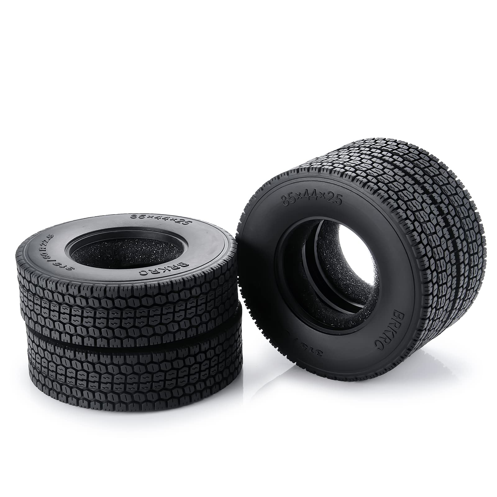 Amazon | TRZX RC ゴム タイヤ ホイール タイヤ 1/14 タミヤ