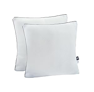 Almohadas, 2 Unidades (45x45 cm), Almohada para Dormir, Almohadas Suave de Fácil Cuidado, Super Suave, Fundas Lavables y Almohadas de Microfibra