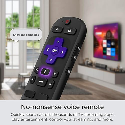 Miniatura 5 de Roku 40" Select Series 1080p Full HD Smart RokuTV con control remoto por voz, imagen brillante, pantalla de inicio personalizable y TV gratis